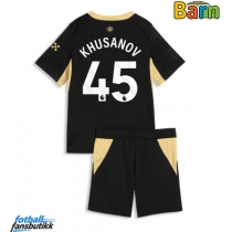 Manchester City Abdukodir Khusanov #45 Bortedraktsett Barn 2026-27 Kortermet (+ Korte bukser)